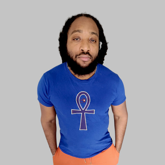 T-shirt Brodée Ankh Horus