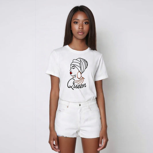 T-shirt Brodée Queen