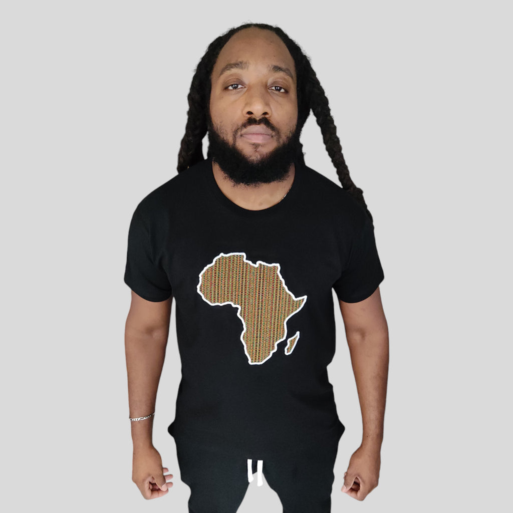 T-shirt Brodée Africa