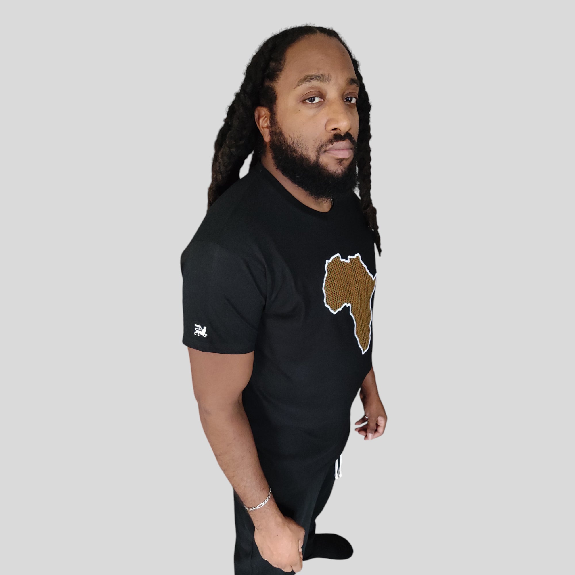 T-shirt Brodée Africa