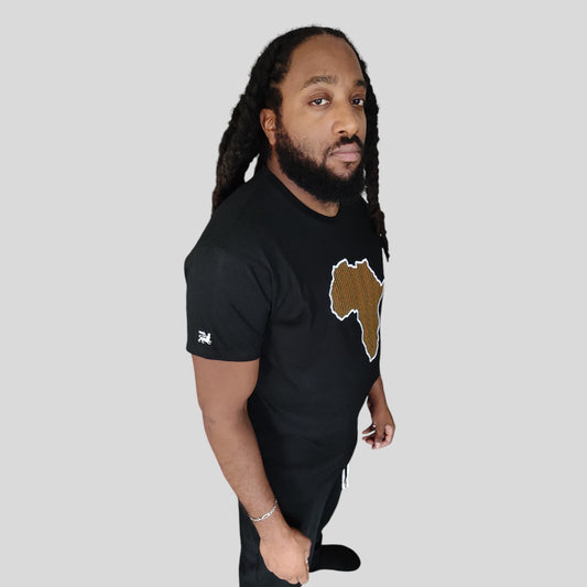 T-shirt Brodée Africa