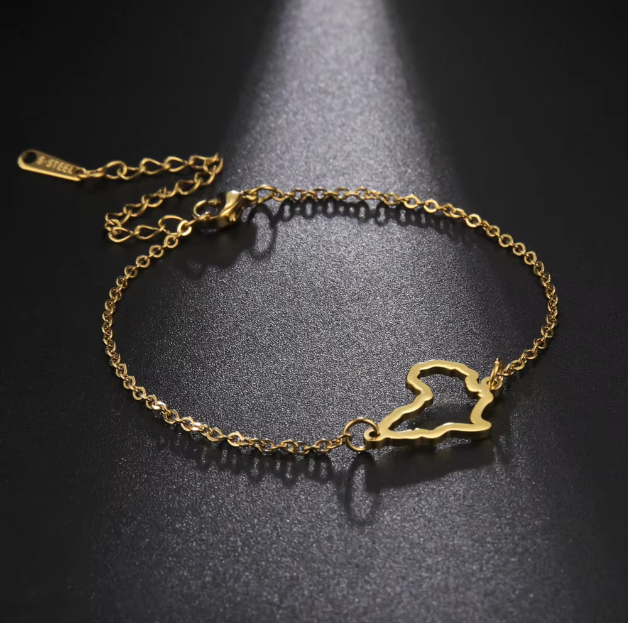 Bracelet Carte d'Afrique