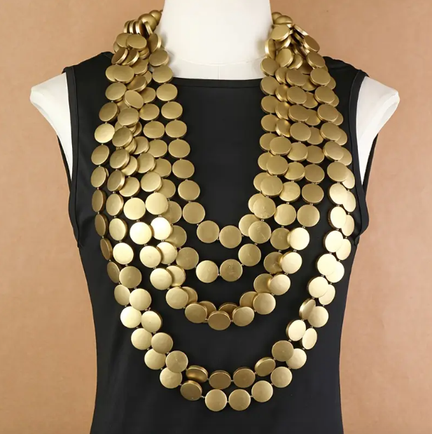 Collier en Bois