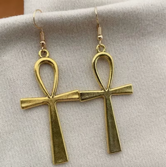 Boucle d'oreille Ankh