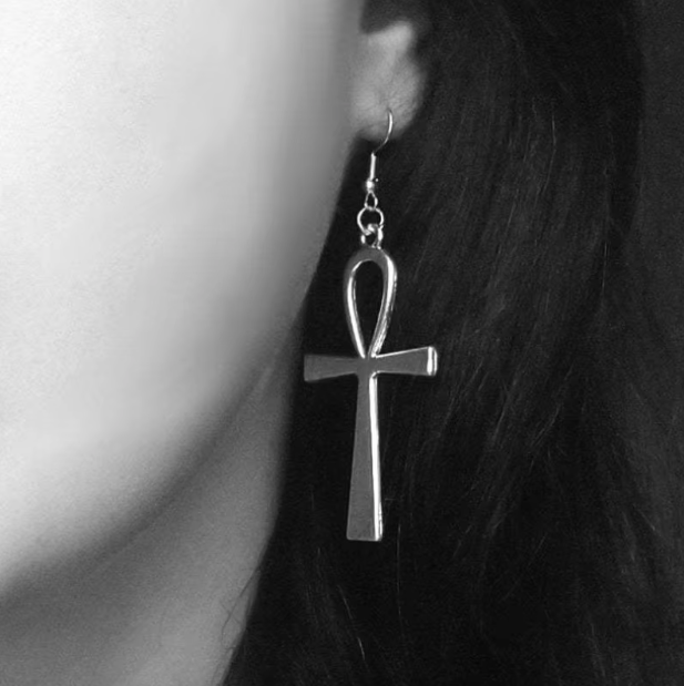 Boucle d'oreille Ankh