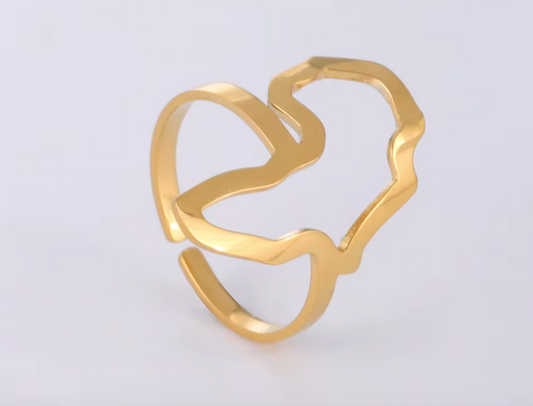 Bague carte D'afrique