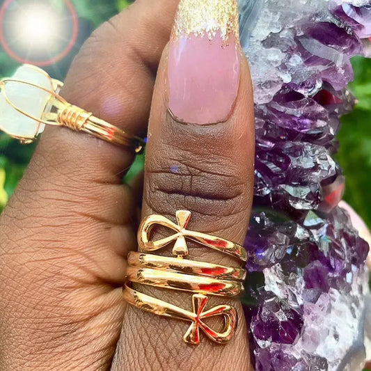 Bague Égyptienne à double spirale