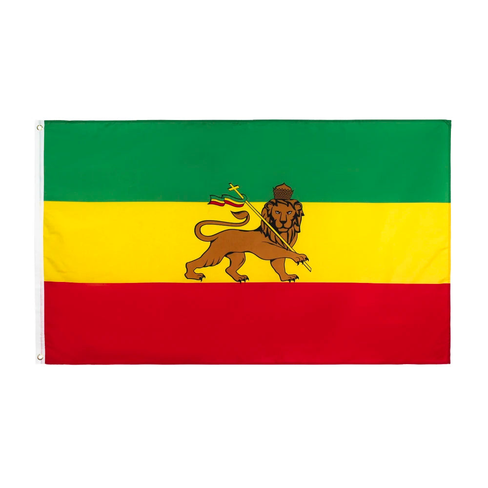 Drapeau de l'ETHIOPIE rasta