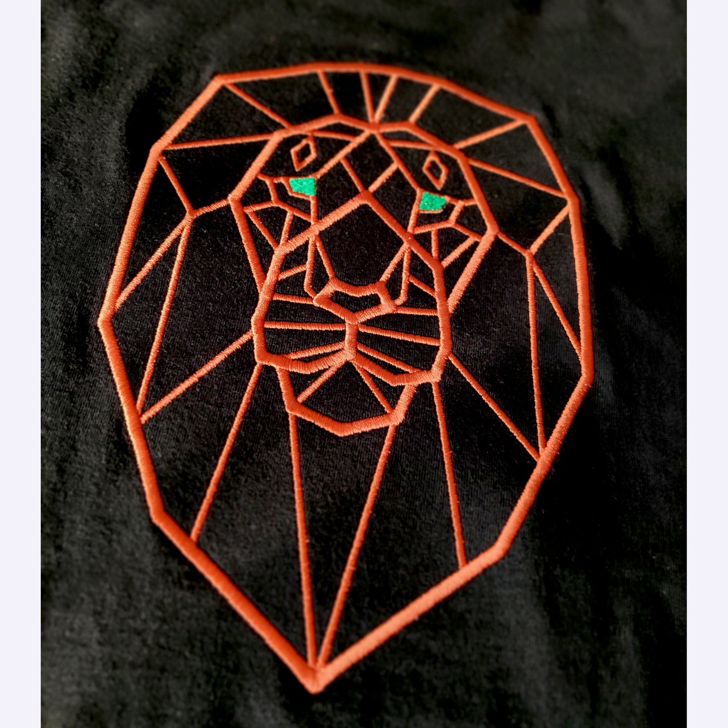 T-shirt Brodée Lion