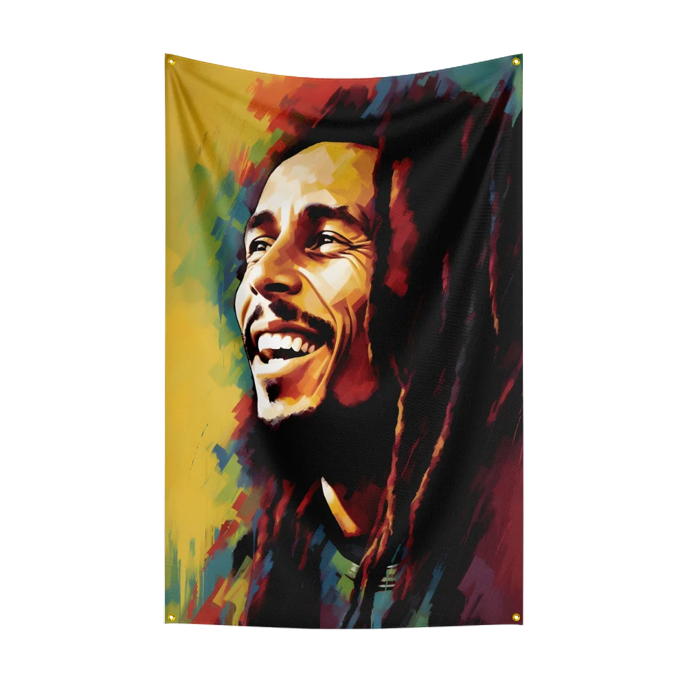 Drapeaux Reggae Bob Marley