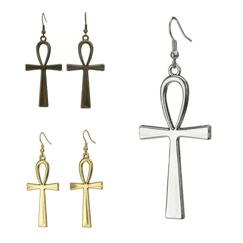 Boucle d'oreilles Ankh