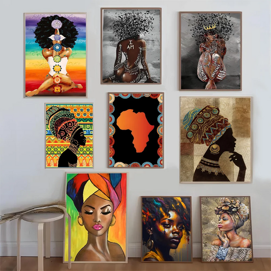 Toile murale ethnique