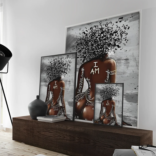 Toile murale ethnique