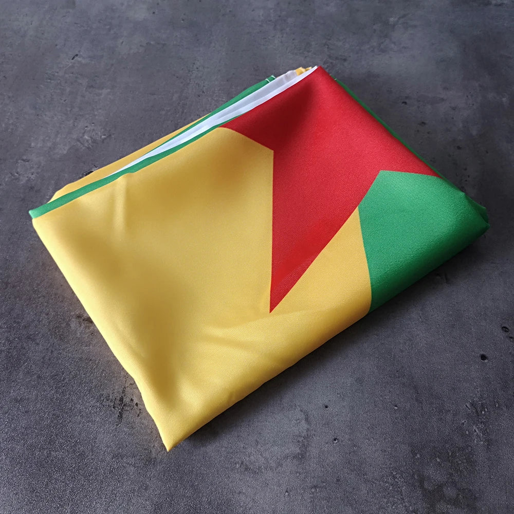 Drapeaux independantiste de la Guyane