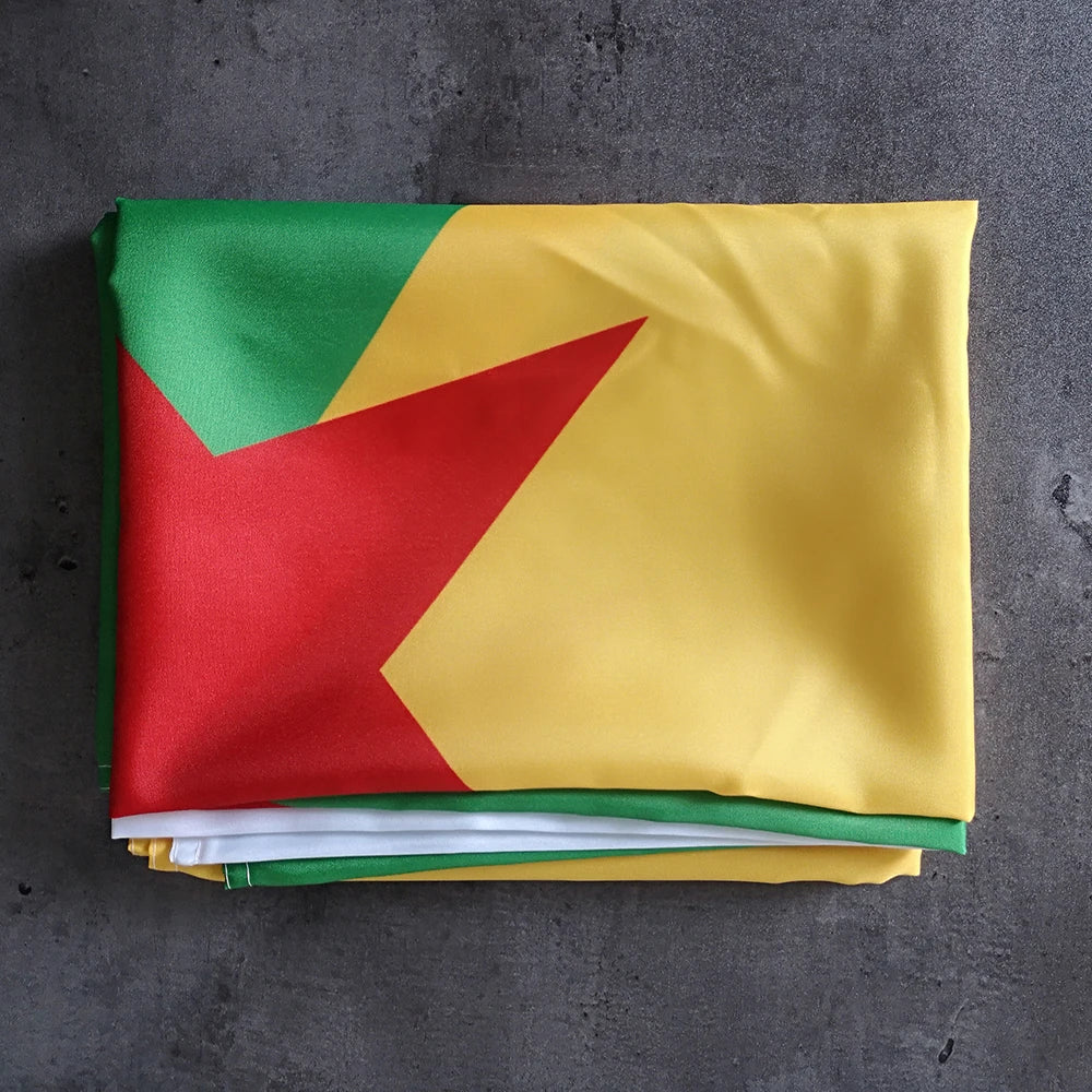 Drapeaux independantiste de la Guyane