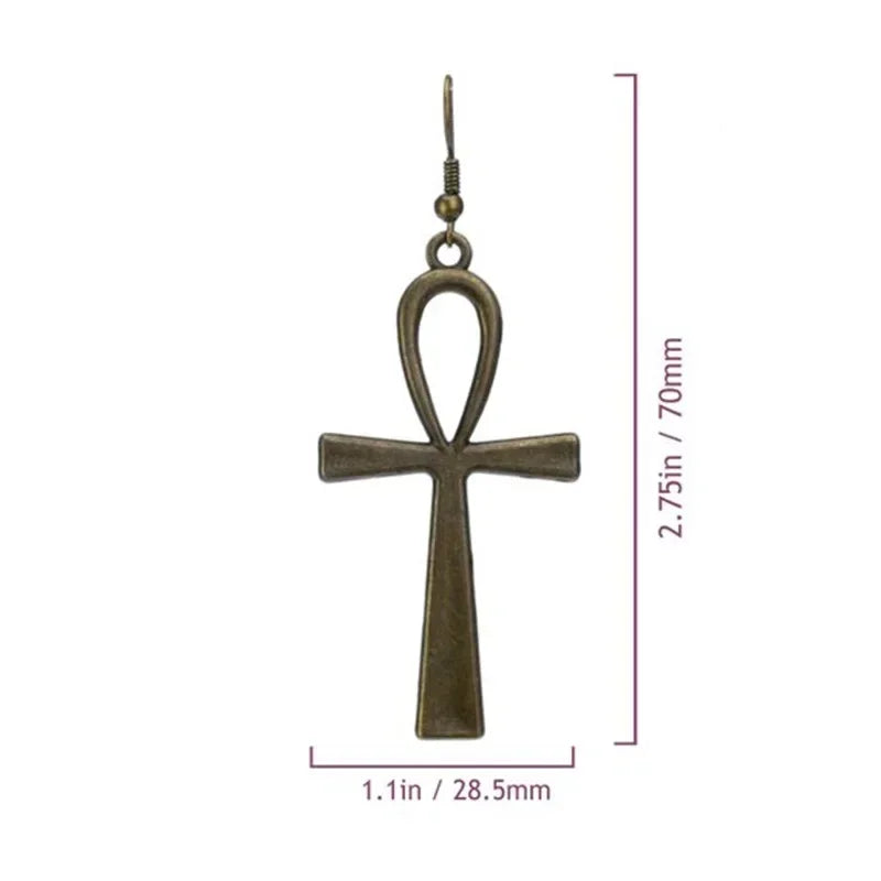 Boucle d'oreilles Ankh