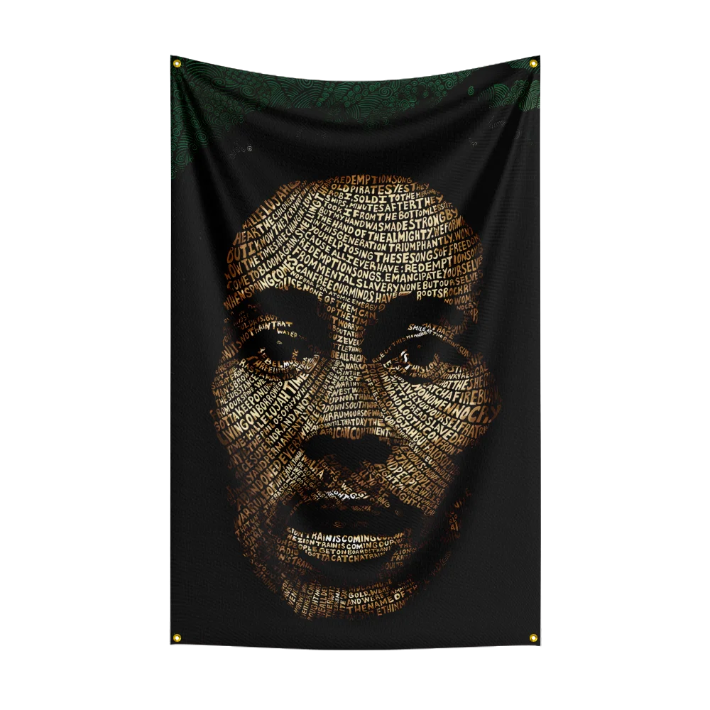 Drapeaux Reggae Bob Marley