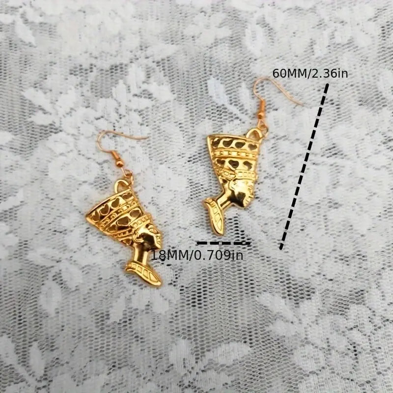Boucle d'oreilles Queen Nefertiti