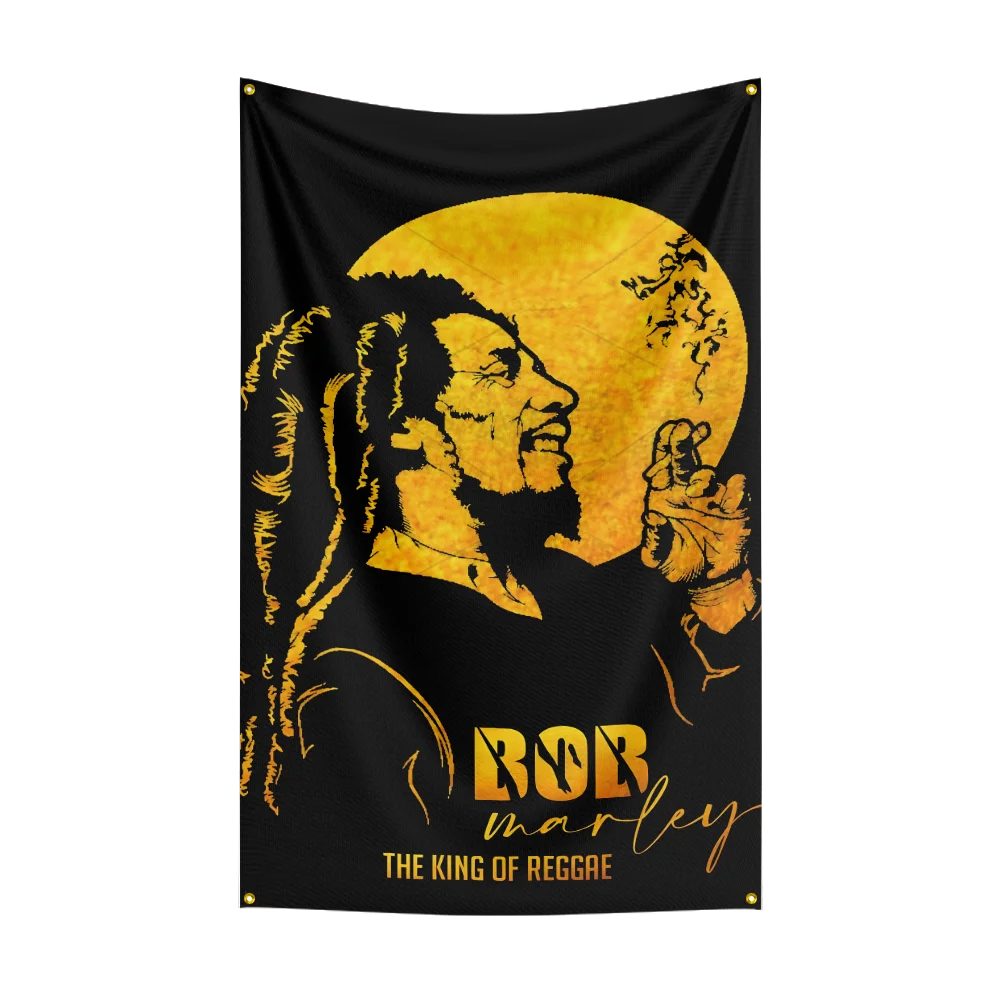 Drapeaux Reggae Bob Marley