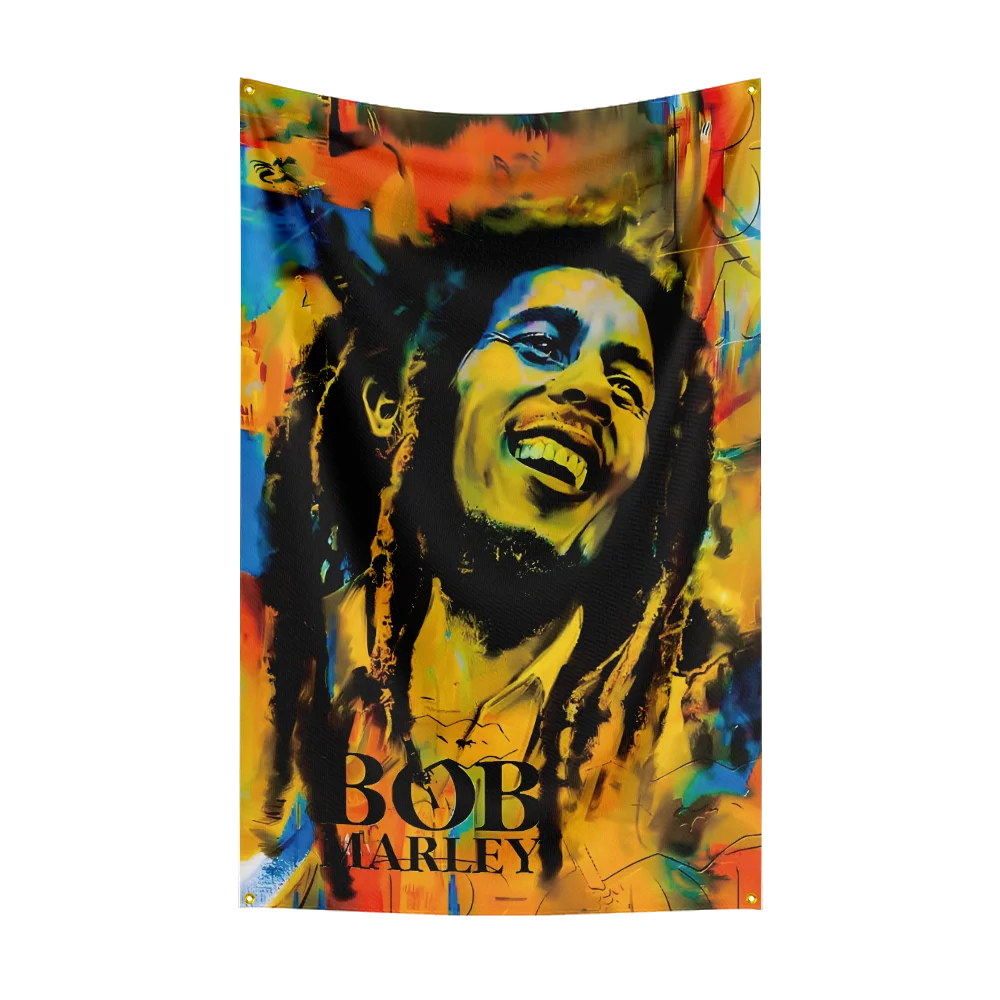 Drapeaux Reggae Bob Marley