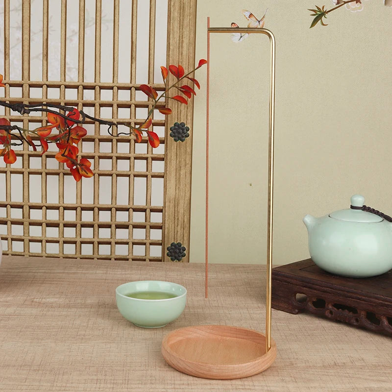 Porte encens vertical