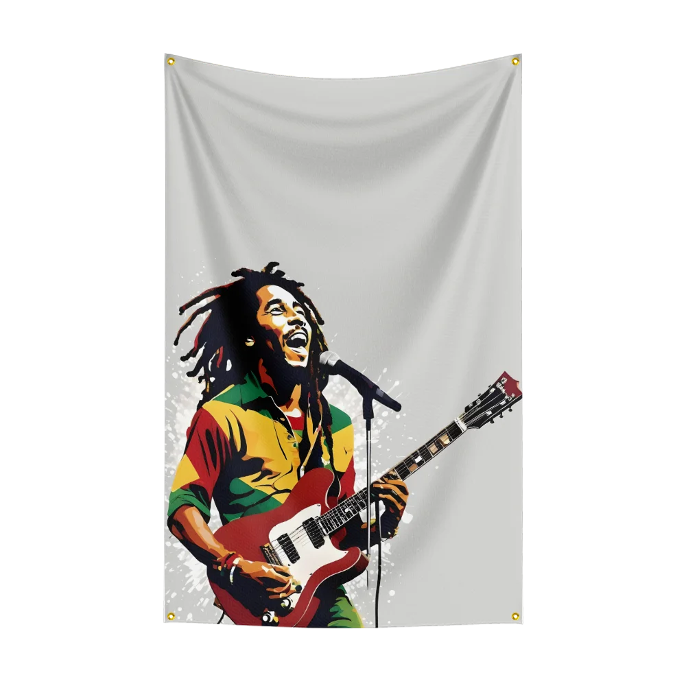 Drapeaux Reggae Bob Marley