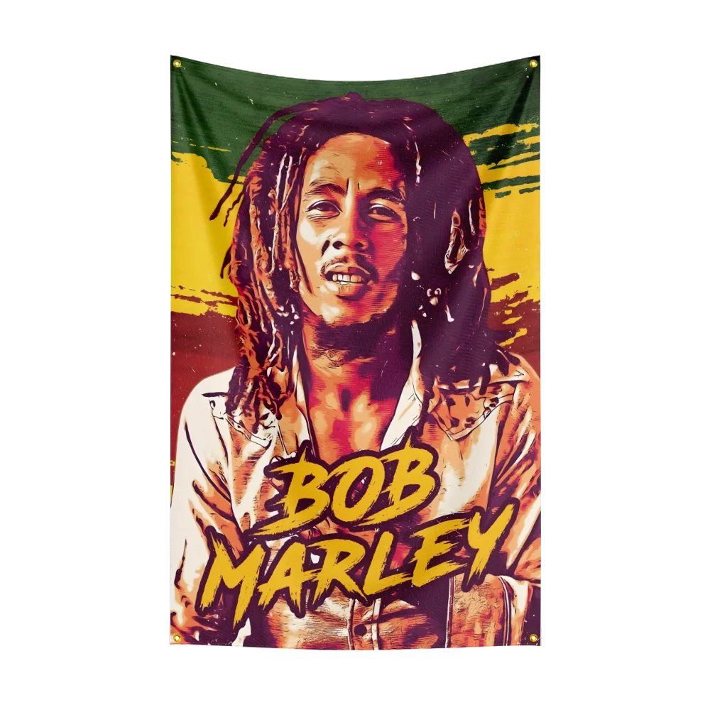 Drapeaux Reggae Bob Marley