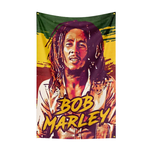 Drapeaux Reggae Bob Marley