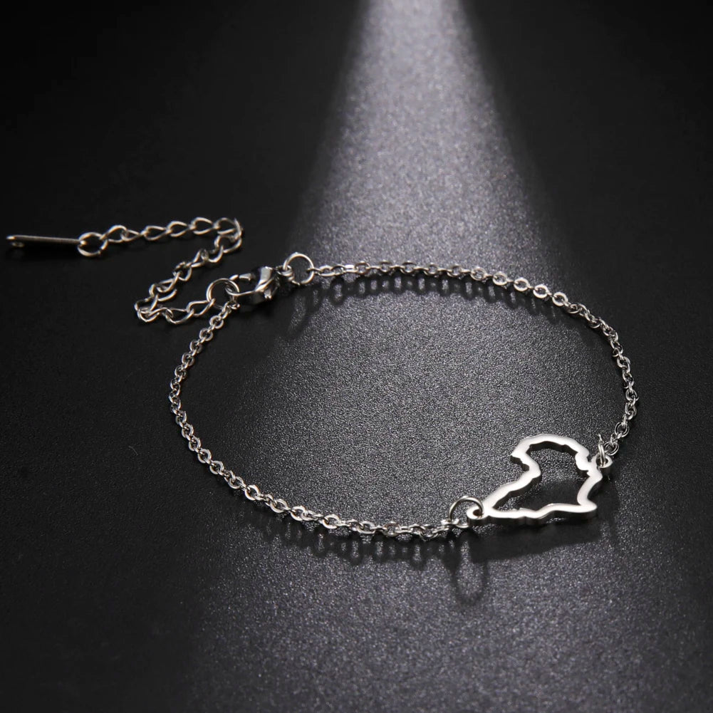 Bracelets carte d'Afrique