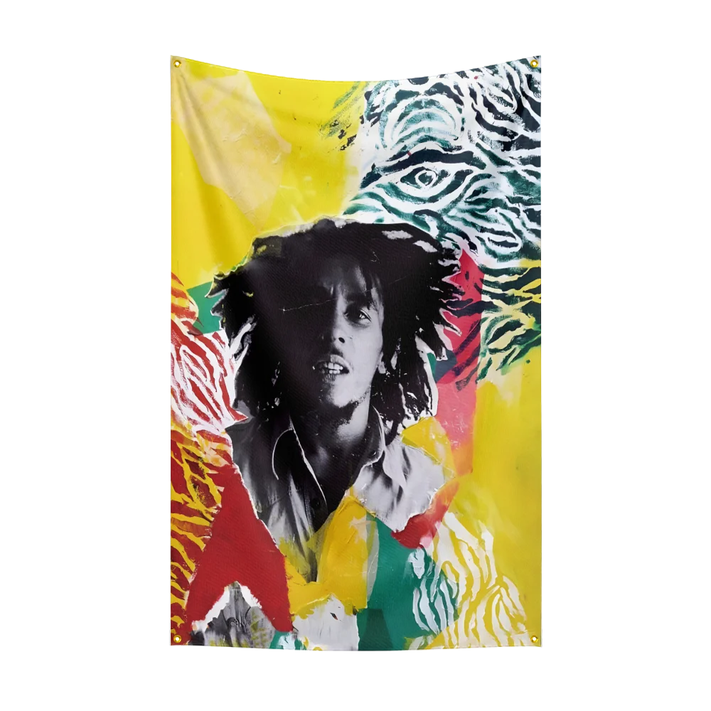 Drapeaux Reggae Bob Marley