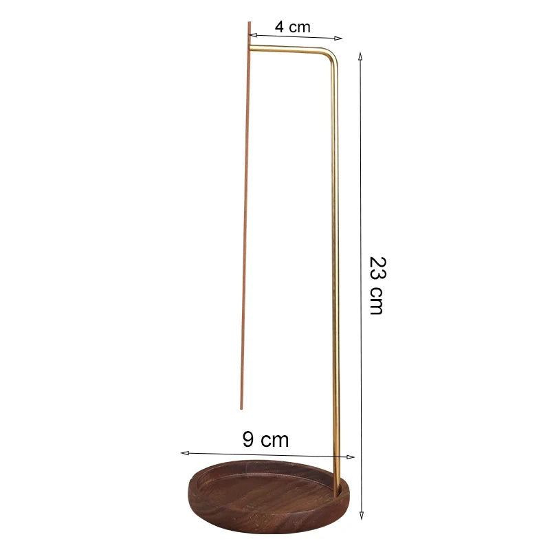 Porte encens vertical