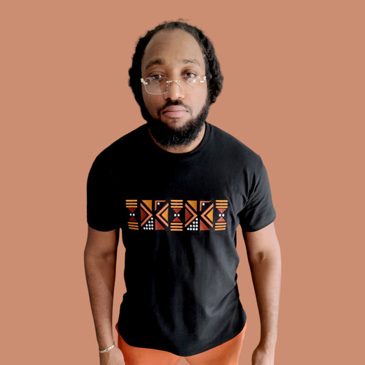 T-shirt Brodée Bogolan