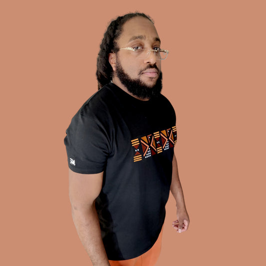 T-shirt Brodée Bogolan