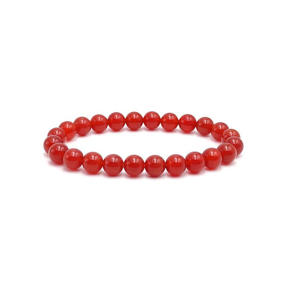 Bracelet en pierre Cornaline