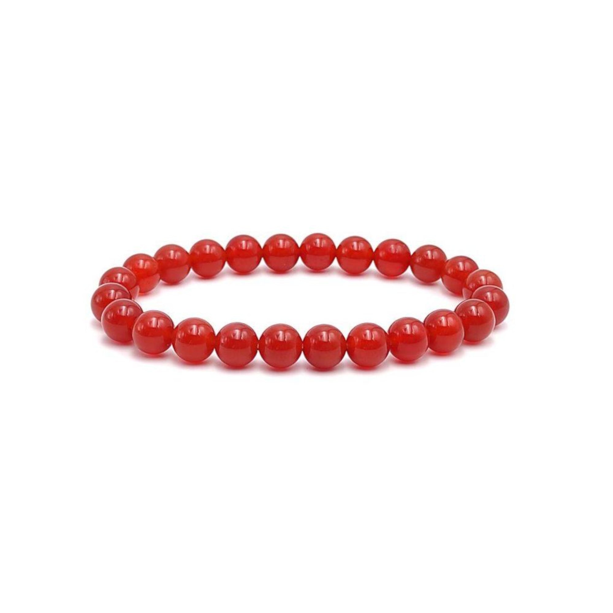 Bracelet en pierre Cornaline