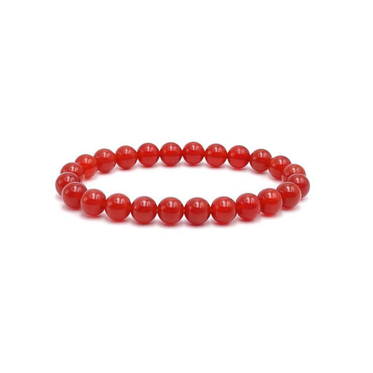 Bracelet en pierre Cornaline