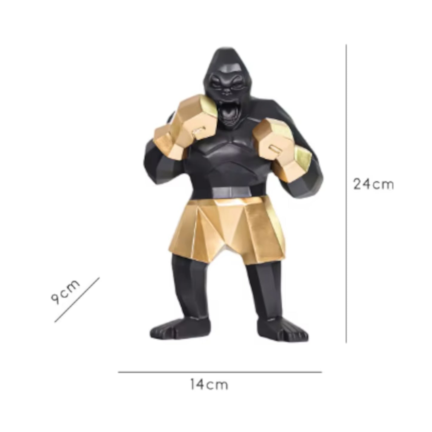 Sculpture Gorilles Boxeur