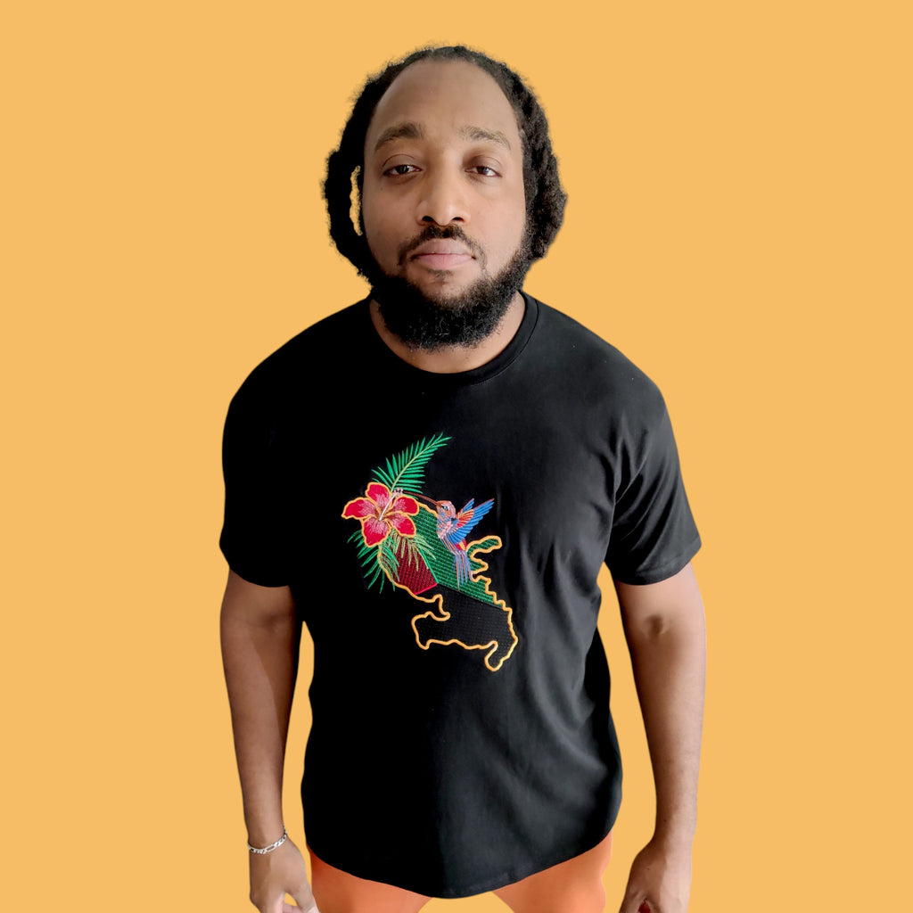 T-shirt Brodée Madinina independant