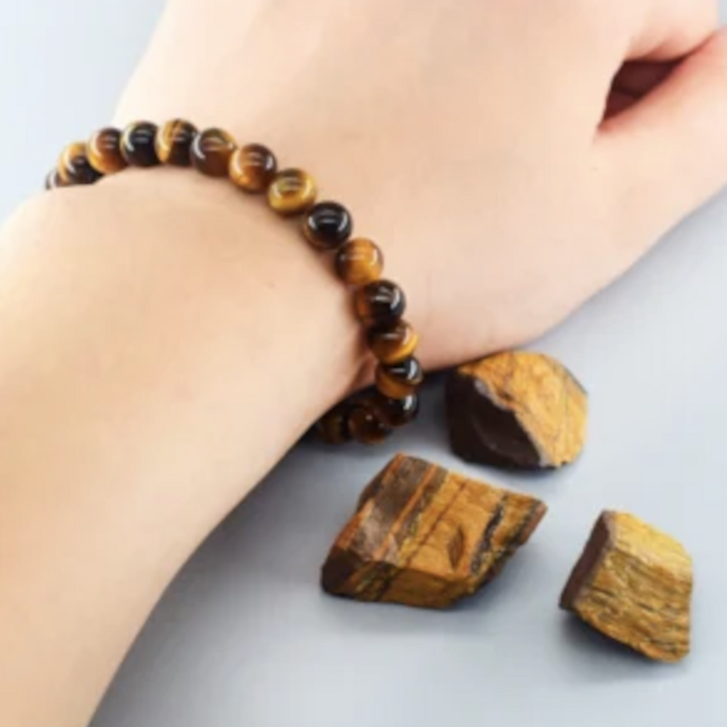Bracelet en pierre oeil de tigre