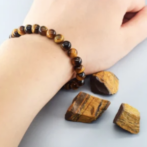 Bracelet en pierre oeil de tigre