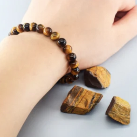 Bracelet en pierre oeil de tigre