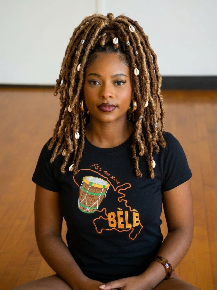 T-shirt "Fos an nou - BÈLÈ" (Culture Créole)