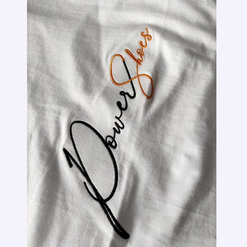 T-shirt Brodée Power Shoes