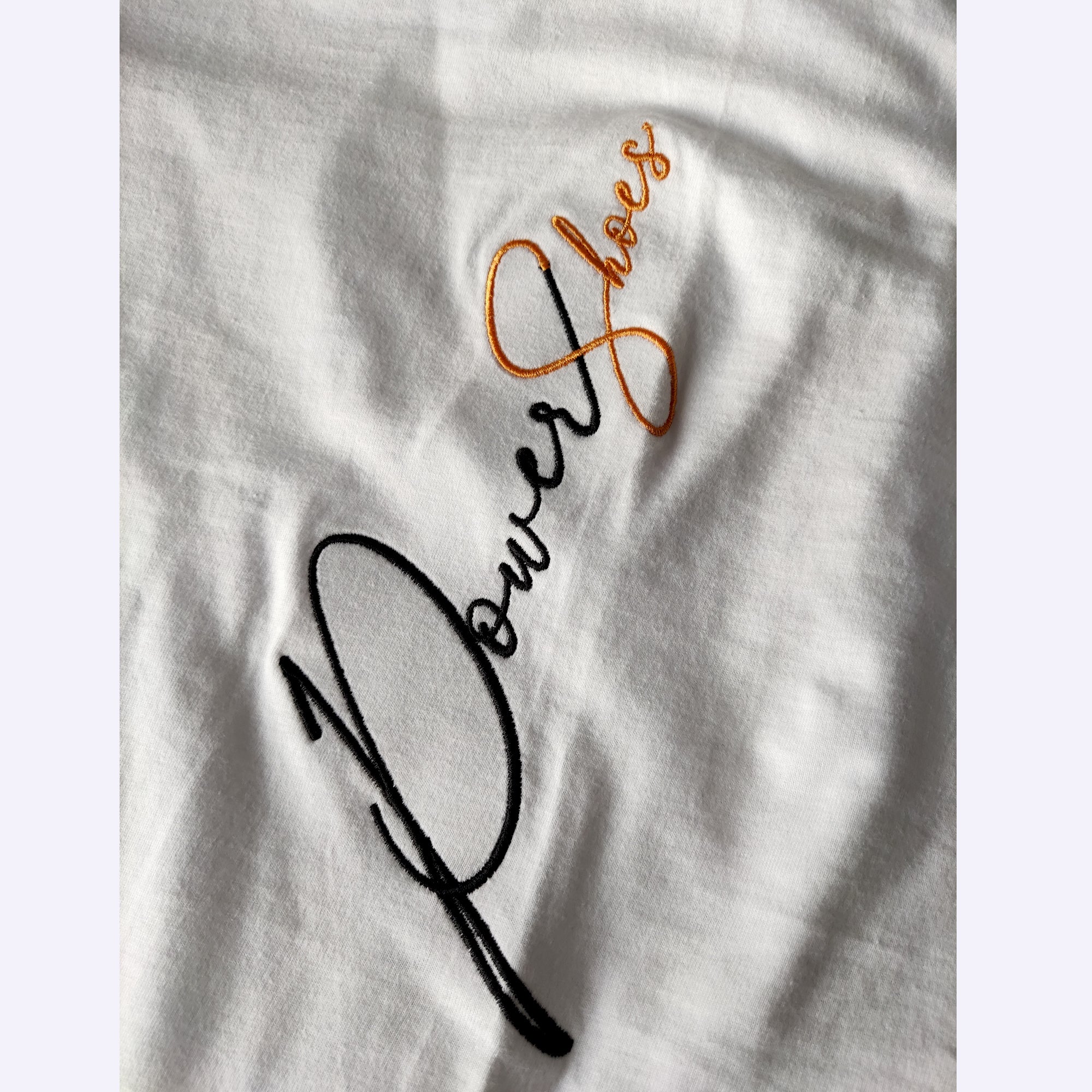 T-shirt Brodée Power Shoes